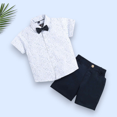 StyleDust Baby Boys & Baby Girls Casual Shirt Shorts(1005_SKY)