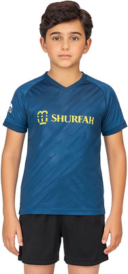 Ryze Boys & Girls Casual T-shirt Shorts(Blue)