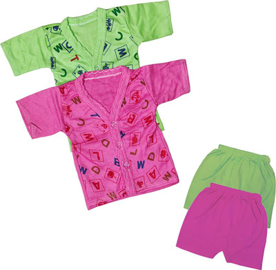 ReshmaaEnter Baby Boys & Baby Girls Casual T-shirt Shorts(D-4-6)