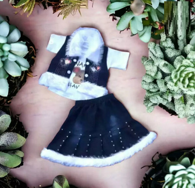 Royalty Creation Girls Party(Festive) Top Skirt(Blue)