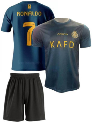 UNIQ Boys & Girls Casual T-shirt Shorts(Dark Blue)