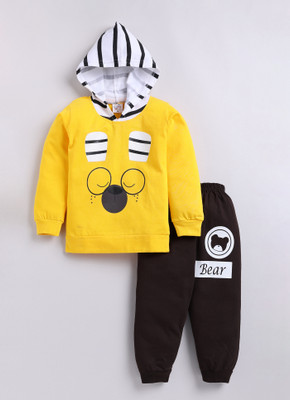 IcePie Boys Casual Dress Pyjama(Yellow)