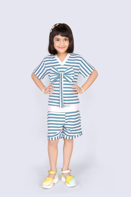 HouseOfCommon Girls Party(Festive) Top Shorts(Blue)