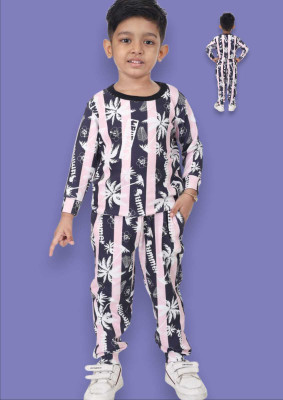 new gen Baby Boys Casual T-shirt Pant(Multicolor)