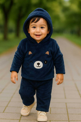 KIDS PARYANIS Baby Boys & Baby Girls Casual Sweatshirt Pyjama(BLUE)