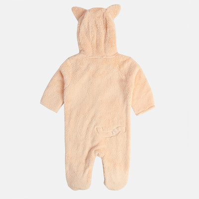 MINI KLUB Baby Boys & Baby Girls Solid Pink Night Suit Set