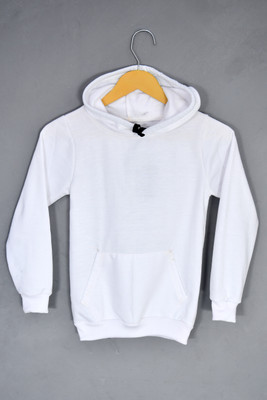 Vizcon Full Sleeve Solid Boys & Girls Sweatshirt