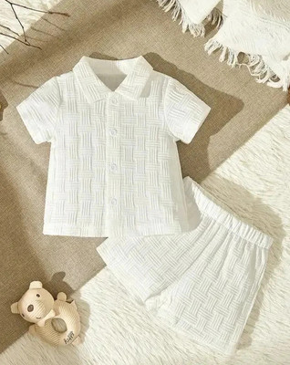 OptNshop Boys Casual T-shirt Shorts(Green)