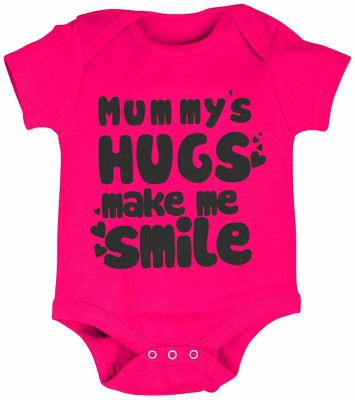 Pink Angel Baby Boys & Baby Girls Casual Romper Bodysuit(Rose)