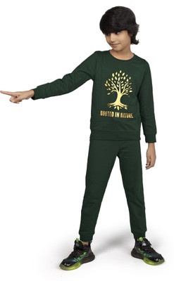 TRESNOVA Boys Casual Top Pyjama(GREEN)