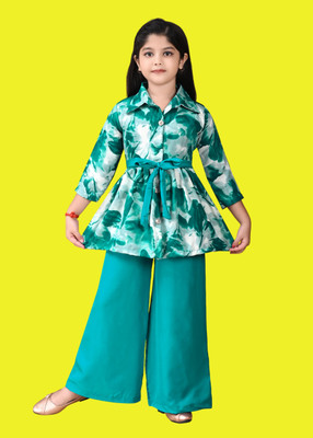 Vastra Girls Barbie Party(Festive) Dress Tunic(GREEN)