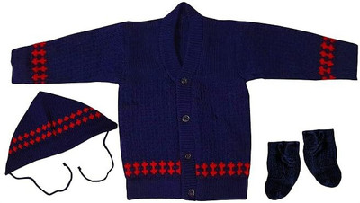 Jugoba Baby Boys & Baby Girls Casual Sweater Pant(Navy)
