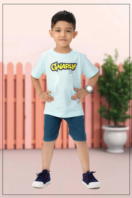 Smuktar garments Baby Boys Casual T-shirt Pant(MULTICOLOUR)