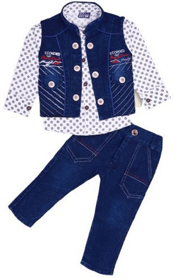 SPT Baby Boys Party(Festive) Shirt Pant(Blue)