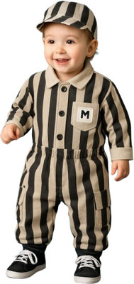 MiniMighty Baby Boys Casual Shirt Pant(BEIGH)