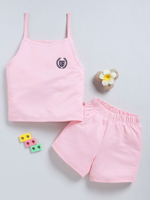 Here&Now X Game Begins Girls Casual Top Shorts(Pink)