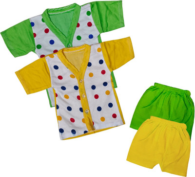 ReshmaaEnter Baby Boys & Baby Girls Casual T-shirt Shorts(C-4-6)