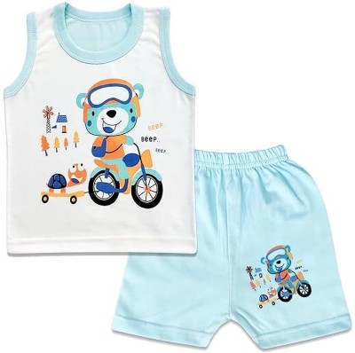 SANJAY ENTERPRISES Baby Boys & Baby Girls Casual Vest Vest(BLUE)