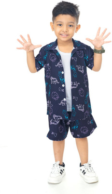 Smuktar garments Baby Boys Casual T-shirt Pant(MULTICOLOR)