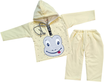 SHINING4 Baby Boys & Baby Girls Party(Festive) T-shirt T-shirt(cream)