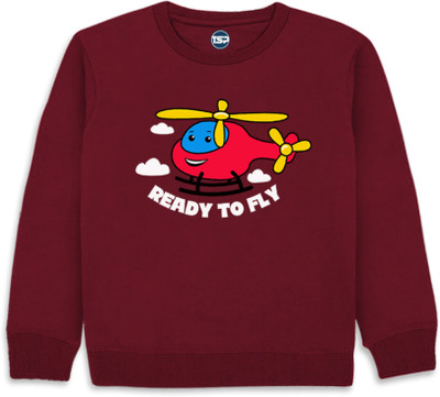 TSP Full Sleeve Printed Boys & Girls Sweatshirt