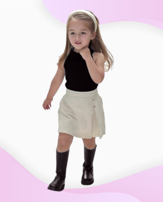 Dressto Girls Party(Festive) Top Shorts(BLACK)