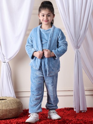 NEUDIS Girls Party(Festive) Top Trouser(Blue)