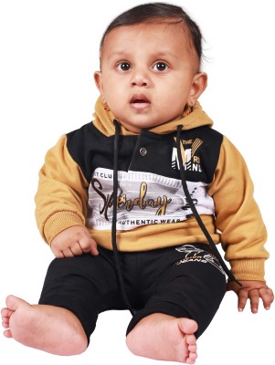 Yellowtoons Baby Boys Casual Jacket Pant(Yellow)