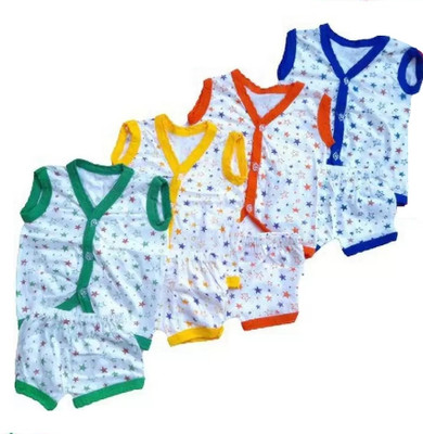 Fassify Baby Boys & Baby Girls Barbie Casual T-shirt Shorts(WHITE)