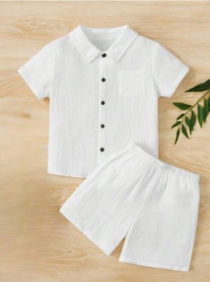 Bhagyashree Baby Boys & Baby Girls Casual Skirt Shorts(White)