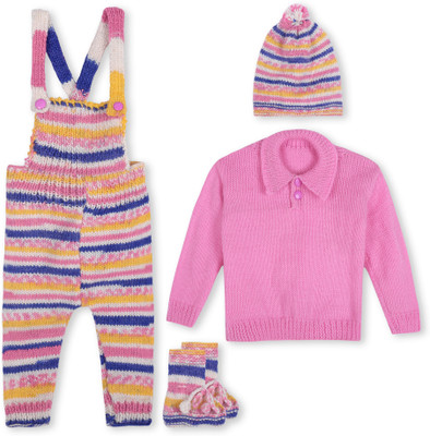 Windrop Solutions Baby Boys & Baby Girls Casual Sweater Pyjama(MULTICOLOR)