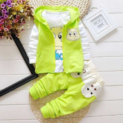 ZAFROONKIDZE Baby Boys & Baby Girls Party(Festive) Jacket Pant(LIGHT GREEN)
