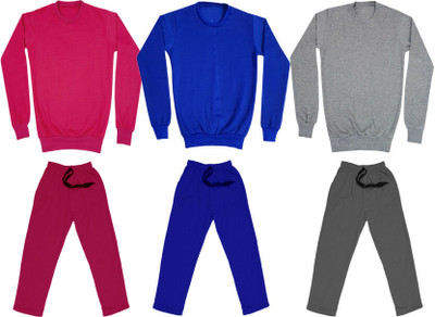 Indistar Boys Casual Sweatshirt Track Pants(Multicolor)