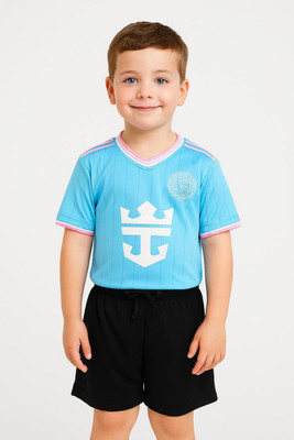 Playhard Boys & Girls Casual T-shirt Shorts(Multicolor)