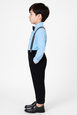 HV CREATION COLLECTION Baby Boys Party(Festive) Shirt Pant(Blue)