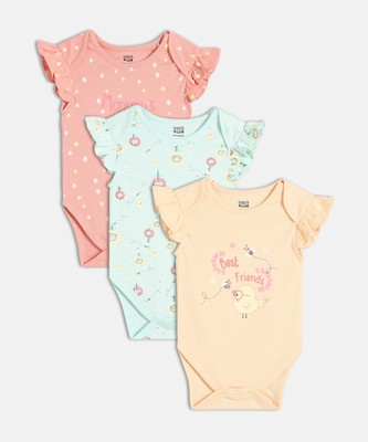 MINI KLUB Baby Girls Casual Bodysuit Bodysuit(Multi)
