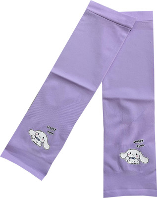INFISPACE Cotton Arm Sleeve For Boys & Girls(Free, Purple)