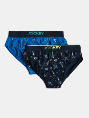 JOCKEY Brief For Boys(Multicolor Pack of 2)