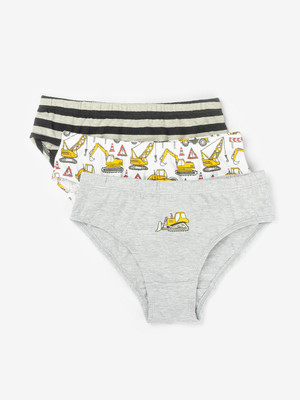 Charm n Cherish Brief For Boys(Multicolor Pack of 3)
