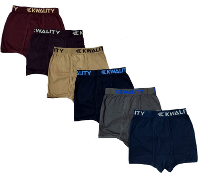 mishu Brief For Boys(Brown Pack of 6)