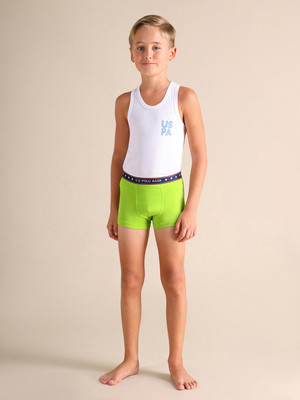 U.S. POLO ASSN. Brief For Boys(Green Pack of 3)