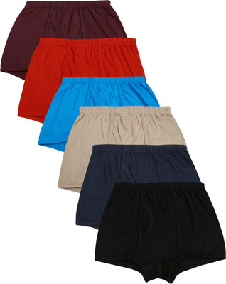 Red Rose Brief For Boys(Multicolor Pack of 6)