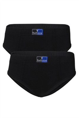 VAN HEUSEN Brief For Boys(Black Pack of 2)