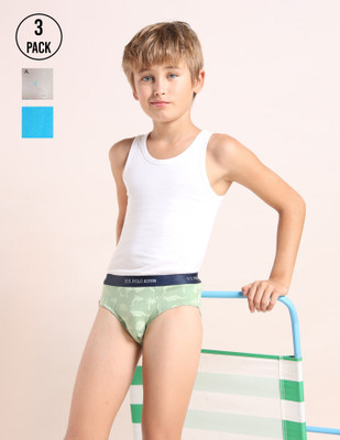 U.S. POLO ASSN. Brief For Boys(Multicolor Pack of 3)