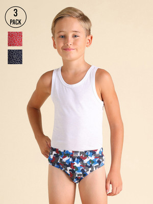 U.S. POLO ASSN. Brief For Boys(Multicolor Pack of 3)