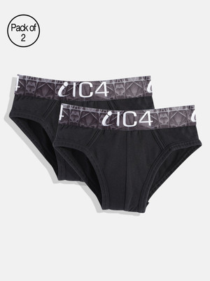 IC4 Brief For Boys(Black Pack of 2)