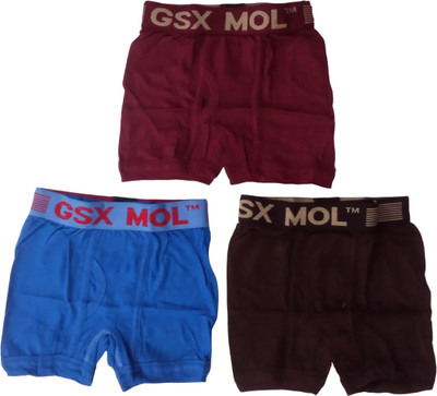 GSXMOL Brief For Boys(Multicolor Pack of 3)