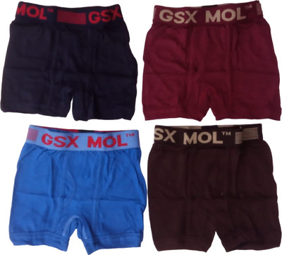 GSXMOL Brief For Boys(Multicolor Pack of 4)