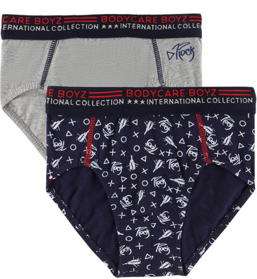 BodyCare Brief For Boys(Multicolor Pack of 2)