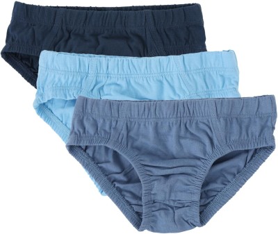 Nuego Brief For Baby Boys(Blue Pack of 3)